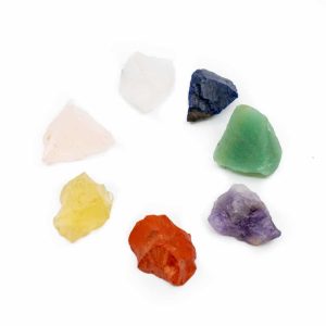 Set de Gemas de 7 chakras con Bolsa de Regalo