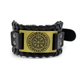 Pulsera Vikinga Ajustable Rúnica