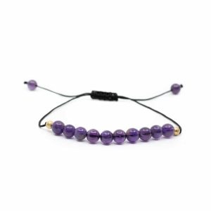 Pulsera de Amatista Ajustable