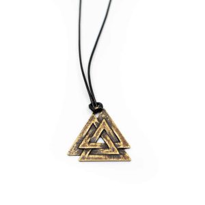 Colgante Vikingo Valknut Auténtico