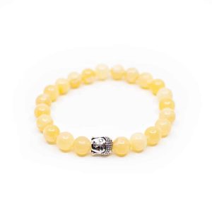 Pulsera de Calcita con Buda