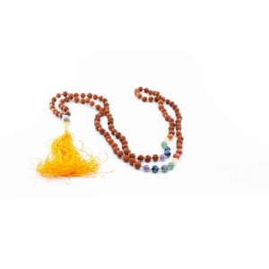 Rudraksha Chakra Buddha Mala - 108 cuentas