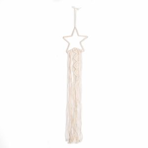 Estrella de Macramé Blanca - 65 cm