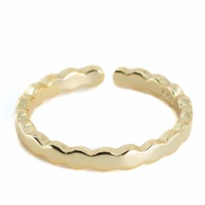 Anillo Regulable Cobre Dorado