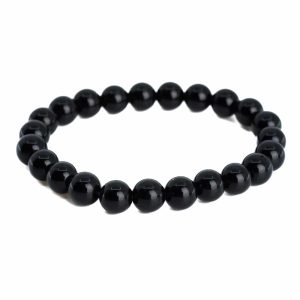 Pulsera de Piedras Preciosas Obsidiana - 8 mm