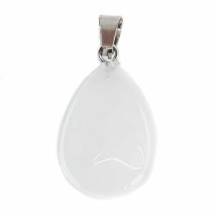 Colgante de Jade Blanco (20 mm)