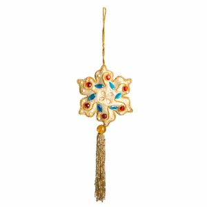 Colgante Adorno Floral Tradicional (29 cm)