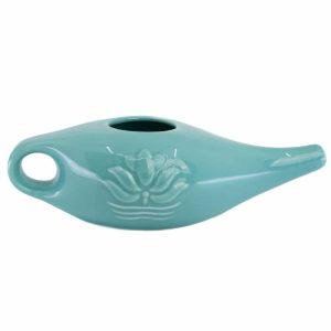 Neti Pot Cerámica - Azul - 250 ml