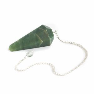 Péndulo Gema de Jade Verde